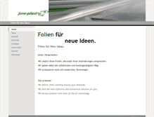 Tablet Screenshot of jura-plast.de